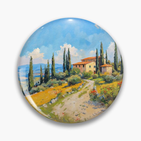 Item preview, Tuscan Villa On A Hill designed and sold by Conor McGuire.