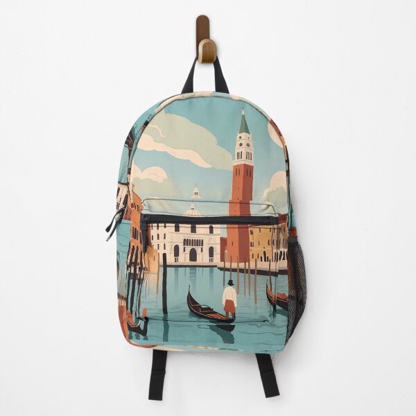 Item preview, Vintage travel poster of Venice, Italy designed and sold by VintageFlow.