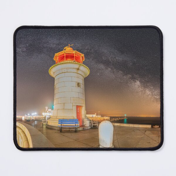 Item preview, Ramsgate Lighthouse at night with milky way designed and sold by rogerstanger.