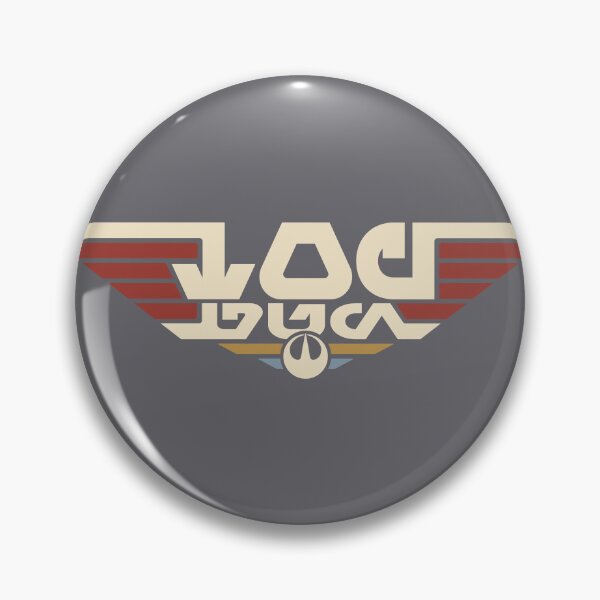 Item preview, Top Gun wings in aurebesh designed and sold by IMODer.