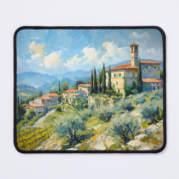 Item preview, Tuscan Village On Hill designed and sold by Conor McGuire.