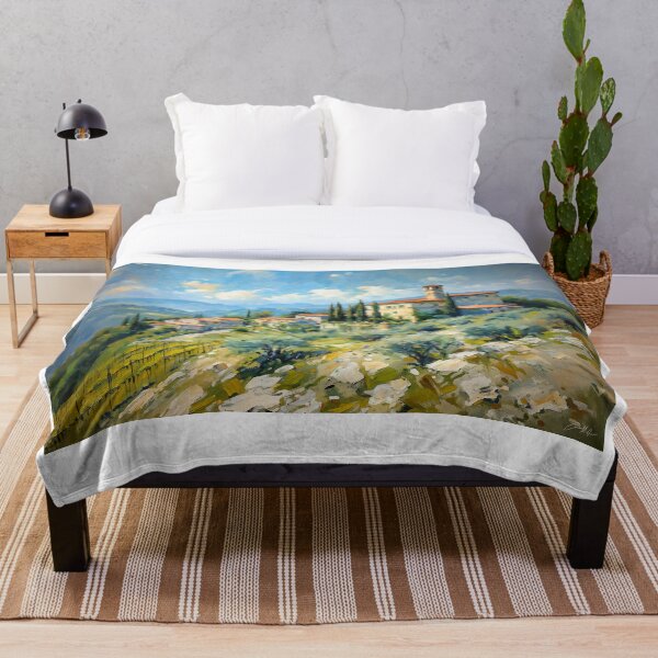 Item preview, Tuscan Village On Hill designed and sold by Conor McGuire.