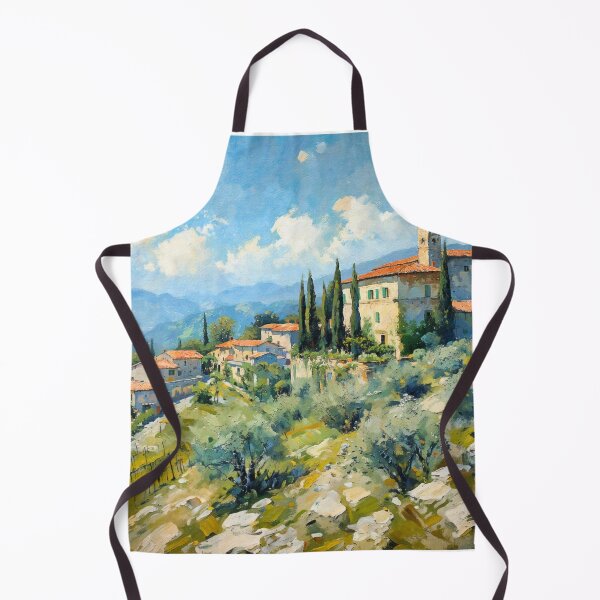 Item preview, Tuscan Village On Hill designed and sold by Conor McGuire.