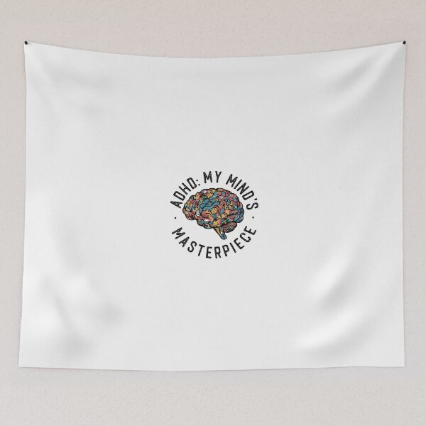 Item preview, My Mind's Masterpiece - Vintage Retro ADHD T-Shirt and more. designed and sold by Brian Hibbs.