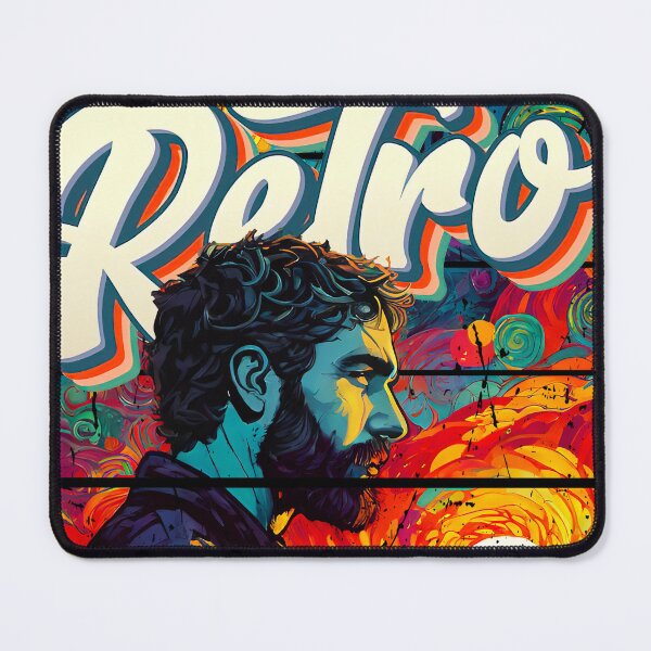 Item preview, Go Retro Artistic designed and sold by Witty Shirts.
