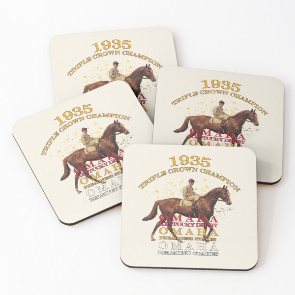 Item preview, 1935 Triple Crown Champion Omaha horse racing design designed and sold by Ginny Luttrell.