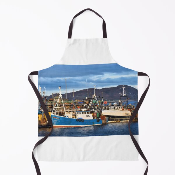Item preview, Fishing boats in evening light at Campbeltown, Scotland designed and sold by Richard Flint.
