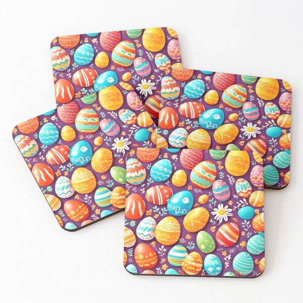 Item preview, Egg-citing Easter Cartoon Themed Art designed and sold by Health And Fitness Posts e-Store.