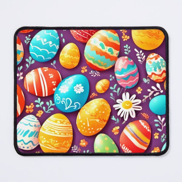 Item preview, Egg-citing Easter Cartoon Themed Art designed and sold by Health And Fitness Posts e-Store.