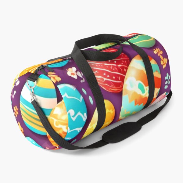 Item preview, Egg-citing Easter Cartoon Themed Art designed and sold by Health And Fitness Posts e-Store.