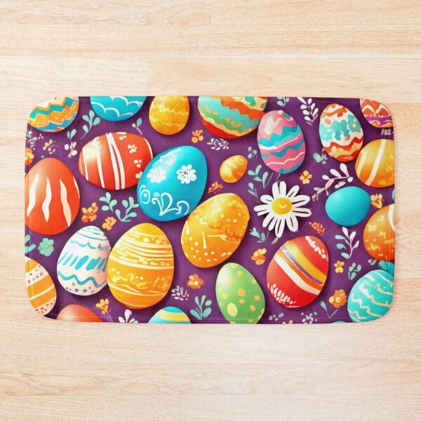 Item preview, Egg-citing Easter Cartoon Themed Art designed and sold by Health And Fitness Posts e-Store.