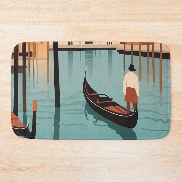 Item preview, Vintage travel poster of Venice, Italy designed and sold by VintageFlow.