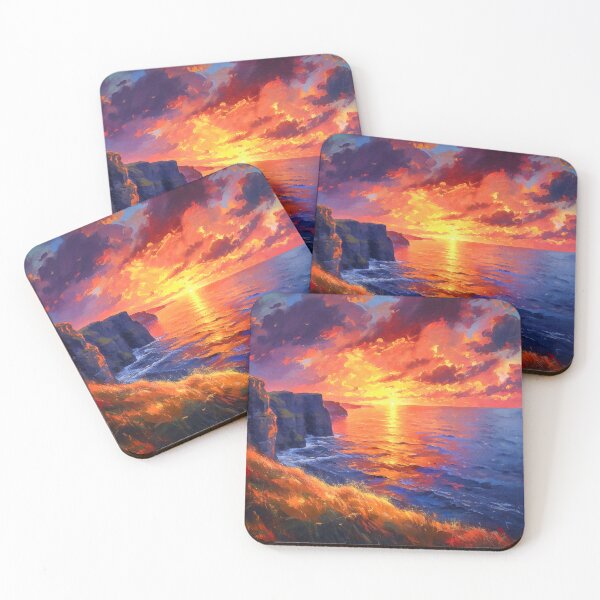 Item preview, Missummer Cliff Sunset designed and sold by Conor McGuire.