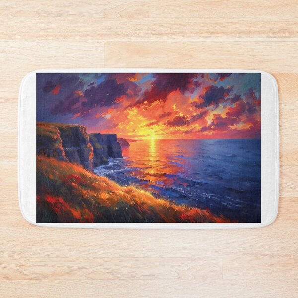 Item preview, Missummer Cliff Sunset designed and sold by Conor McGuire.