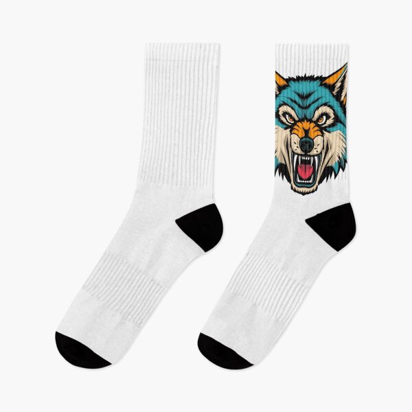 Item preview, Angry Wolf logo designed and sold by PolygonPinnacle.
