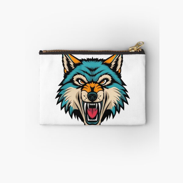 Item preview, Angry Wolf logo designed and sold by PolygonPinnacle.