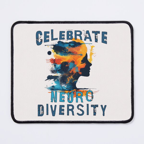 Item preview, Autism Awareness Celebrate Neuro Diversity Mental Health Matters designed and sold by ZeptepiTrends.