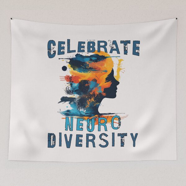 Item preview, Autism Awareness Celebrate Neuro Diversity Mental Health Matters designed and sold by ZeptepiTrends.