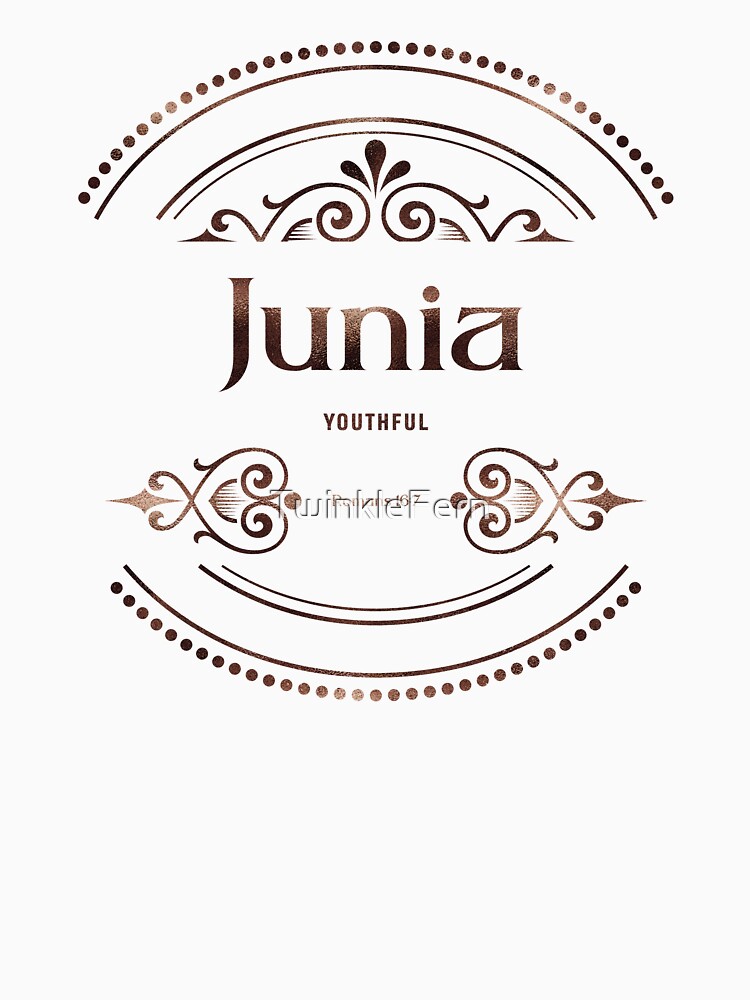 Junia Romans 16 Youthful Christian Name with Biblical