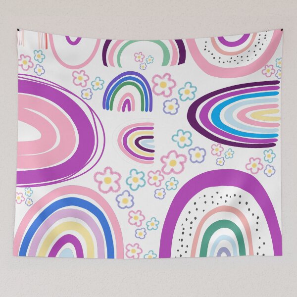 Item preview, rainbow print pattern designed and sold by zzzozzo.