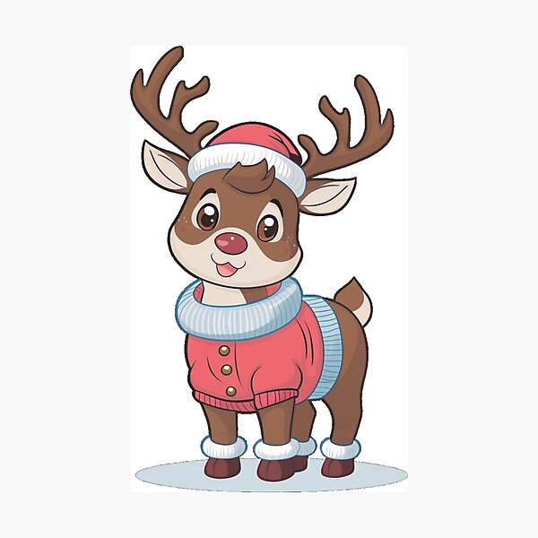 Item preview, Winter reindeer designed and sold by WildernessTints.