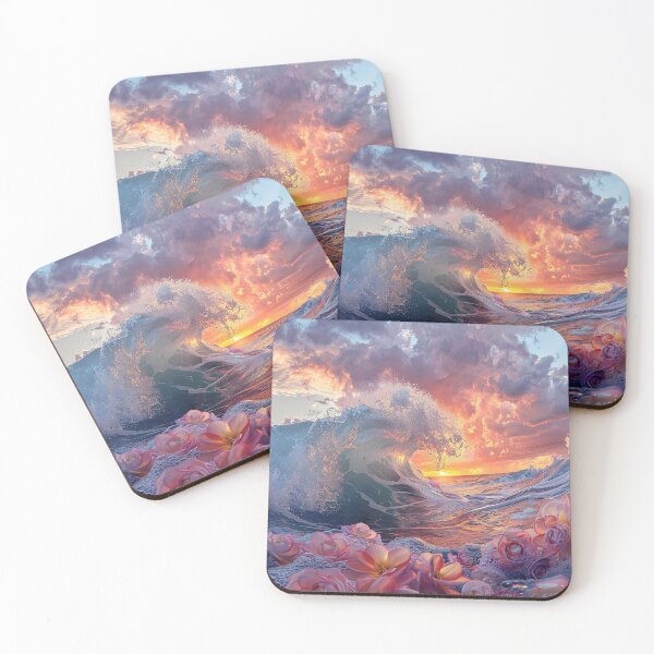 Item preview, Waves Sea Ocean Beach - Vacation designed and sold by FlowersColorful.