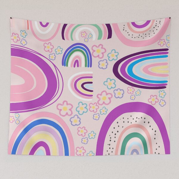 Item preview, rainbow print pattern designed and sold by zzzozzo.