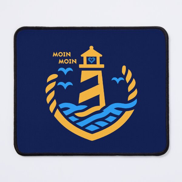 Item preview, Moin Moin + lighthouse with heart designed and sold by netrok.