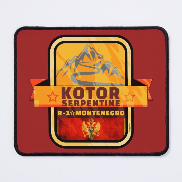 Item preview, Kotor Serpentine Cetinje Montenegro Sticker T-Shirt 03 designed and sold by OuterShellUK.
