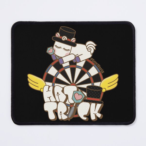 Item preview, White Horse Loves Hat Trick! designed and sold by love4darts.