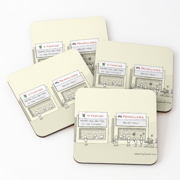 Item preview, Painkillers and vitamins designed and sold by Sketchplanations.