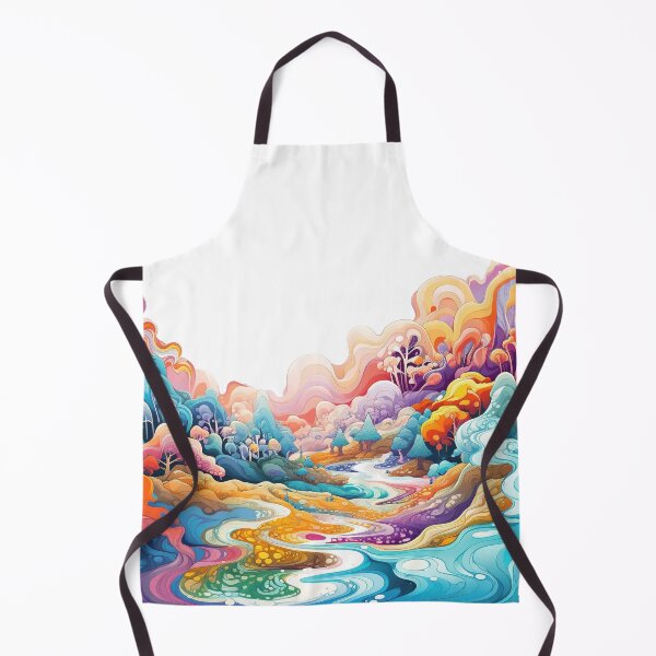 Item preview, Psychedelic landscape designed and sold by ShopMaxiDesigns.