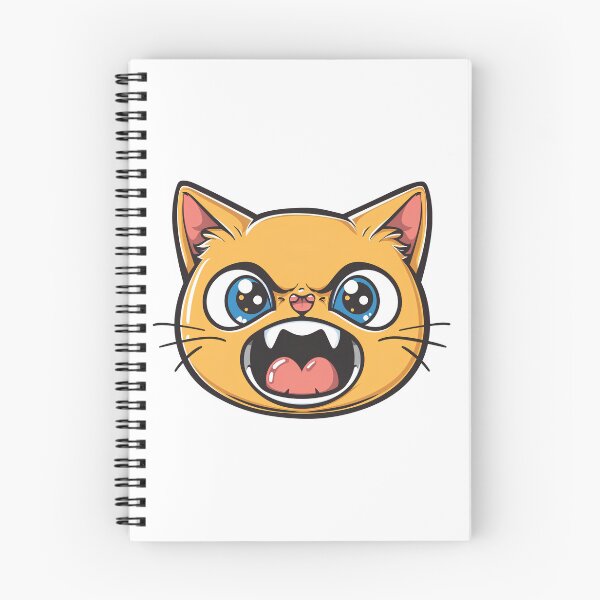 Item preview, Orange Cat Screaming designed and sold by Crazycatgraphic.