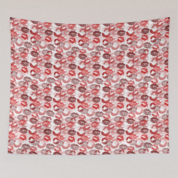Item preview, Lipstick kisses (large design) designed and sold by SillyArtwork.