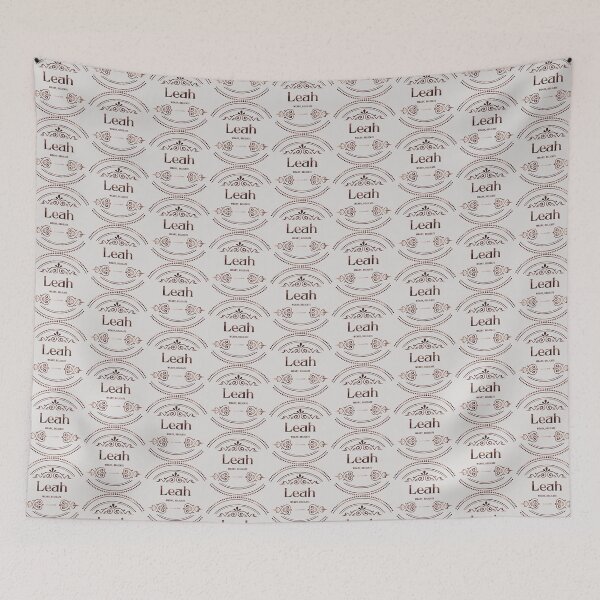 Item preview, Leah | Genesis 29 16 | Weary Delicate | Christian Name with Biblical Meaning For Girl | Christian Name Collection designed and sold by Blessed Be Your Name.