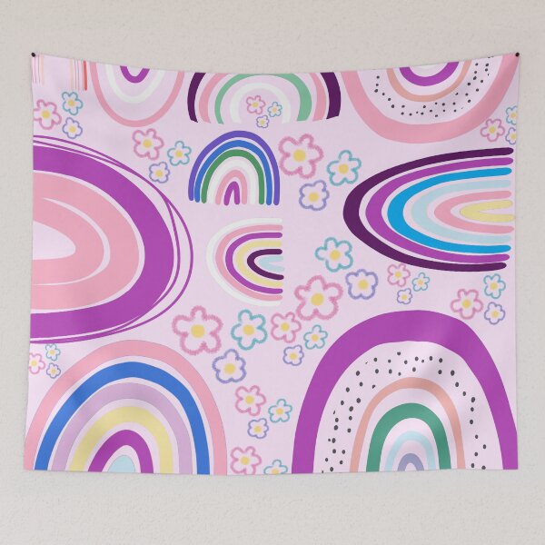 Item preview, rainbow print pattern designed and sold by zzzozzo.