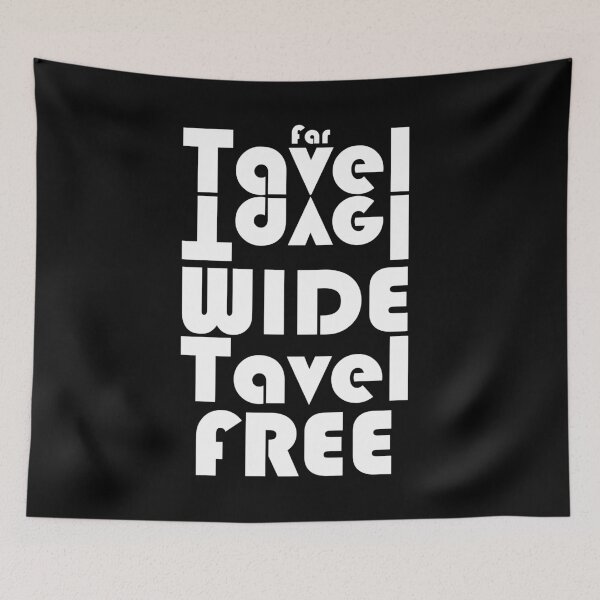 Item preview, Travel far travel wide travel free adventure life shirt for trip designed and sold by sami david ⭐⭐⭐⭐⭐.