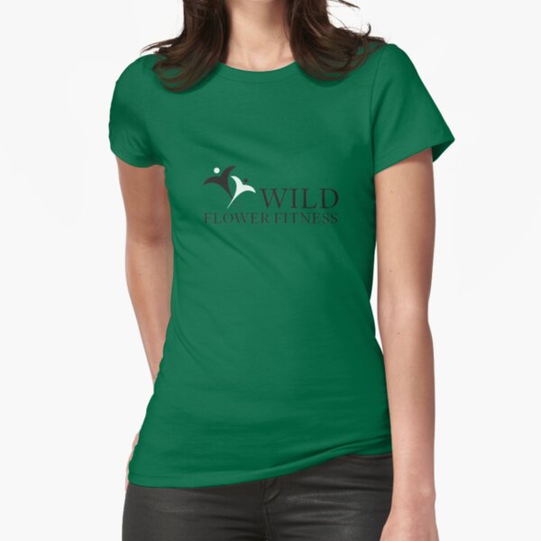 Wild Flower Fitness Fitted T-Shirt