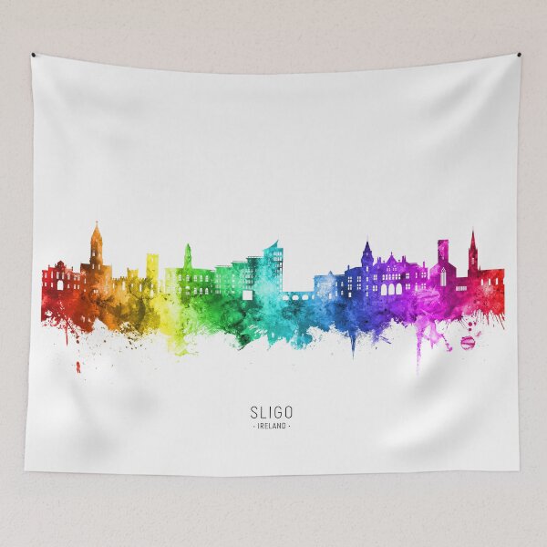 Artikelvorschau, Skyline von Sligo, Irland entworfen und verkauft von ArtPrints.