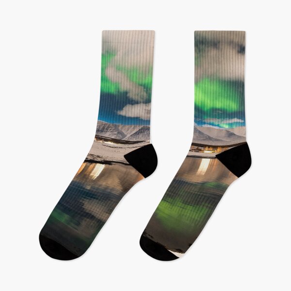 Item preview, Iceland Akueryri Northern Lights designed and sold by rogerstanger.