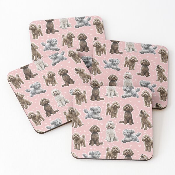 Item preview, The Cockapoo - Pink designed and sold by Elspeth Rose Design.