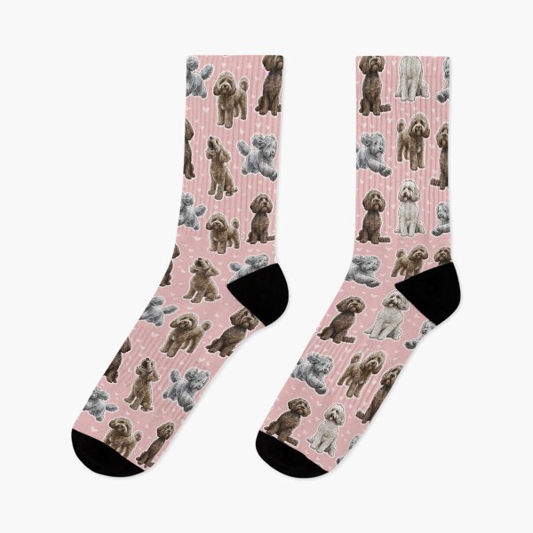 Item preview, The Cockapoo - Pink designed and sold by Elspeth Rose Design.