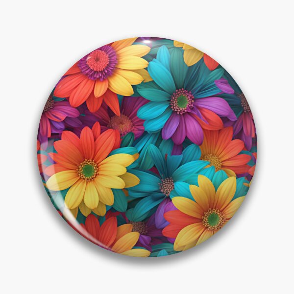 Item preview, 3 D Colorful Flower Pattern designed and sold by MargaretFasDes.