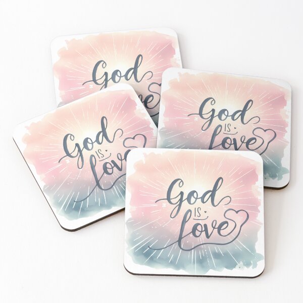 Item preview, God is love designed and sold by Faith Level Up.