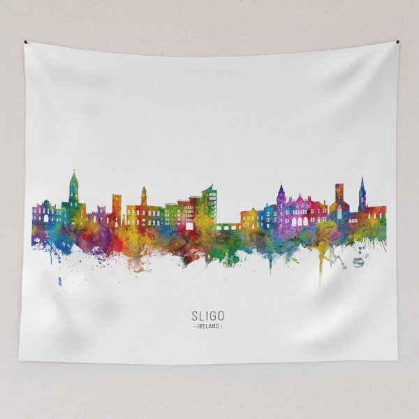 Artikelvorschau, Skyline von Sligo, Irland entworfen und verkauft von ArtPrints.