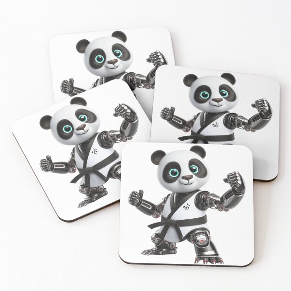 Item preview, Robo-Panda Kung Fu designed and sold by Palmyr.