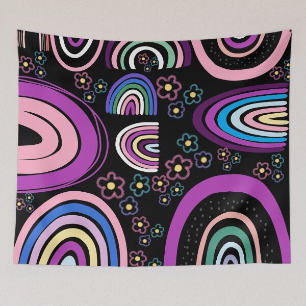 Item preview, rainbow print pattern designed and sold by zzzozzo.
