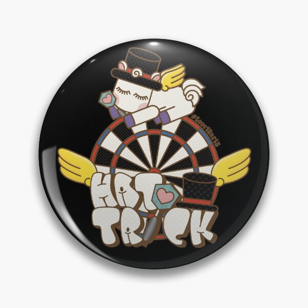 Item preview, DARTS Gives You Wings! (Hat Trick) designed and sold by love4darts.