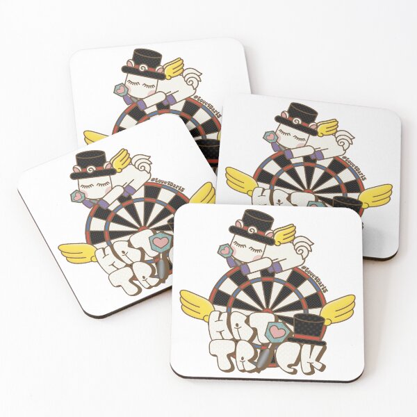 Item preview, DARTS Gives You Wings! (Hat Trick) designed and sold by love4darts.