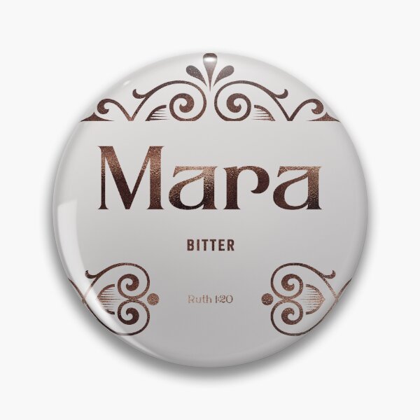 Item preview, Mara | Ruth 1 20 | Bitter | Christian Name with Biblical Meaning For Girl | Christian Name Collection designed and sold by Blessed Be Your Name.